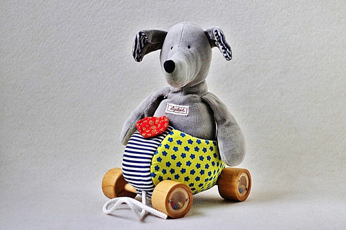 Sigikid maus nachziehwagen - sigikid,